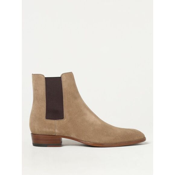 Saint Laurent Boots Men Beige - Picture 1 of 4